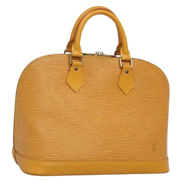LOUIS VUITTON Epi Alma Hand Bag Yellow M52149 - Picture 1 of 16